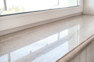 sealing gaps in windows to keep pests out