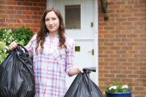 Taking the garbage out will help you prevent fall pests