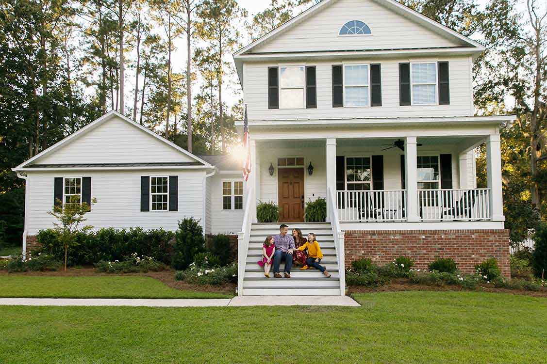 Res Family Home Steps